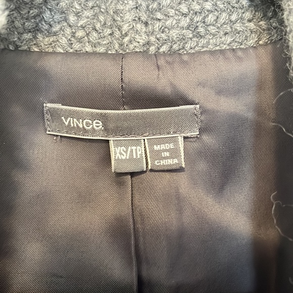 Vince Wool and Leather Moto Jacket - Picture 5 of 8